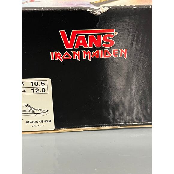 RARE Vans Iron Maiden x SK8-Hi LX The Trooper Skate Shoes Heavy Metal Rare Rock main image 7